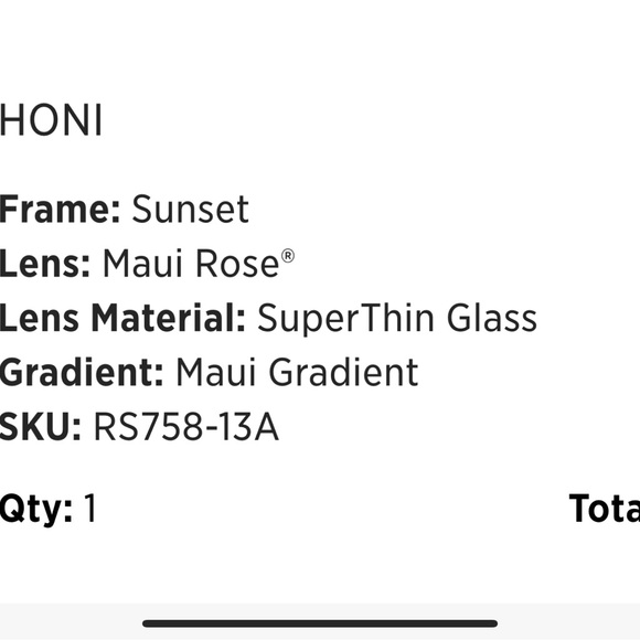 Maui Jim Purple and Orange Gradient Sunglasses - Picture 5 of 5